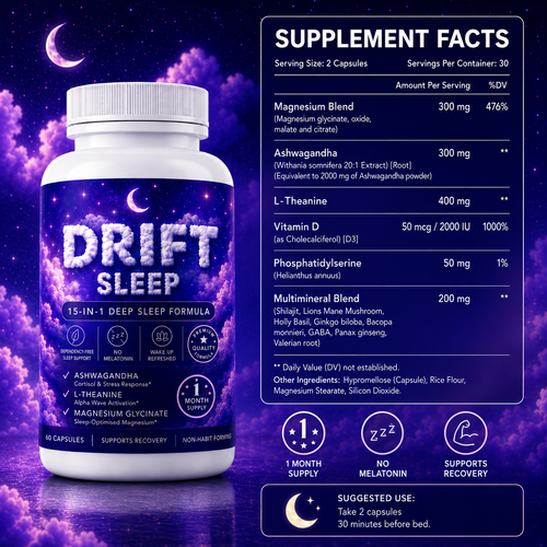 DRIFT SLEEP™ 15-IN-1 DEEP SLEEP FORMULA